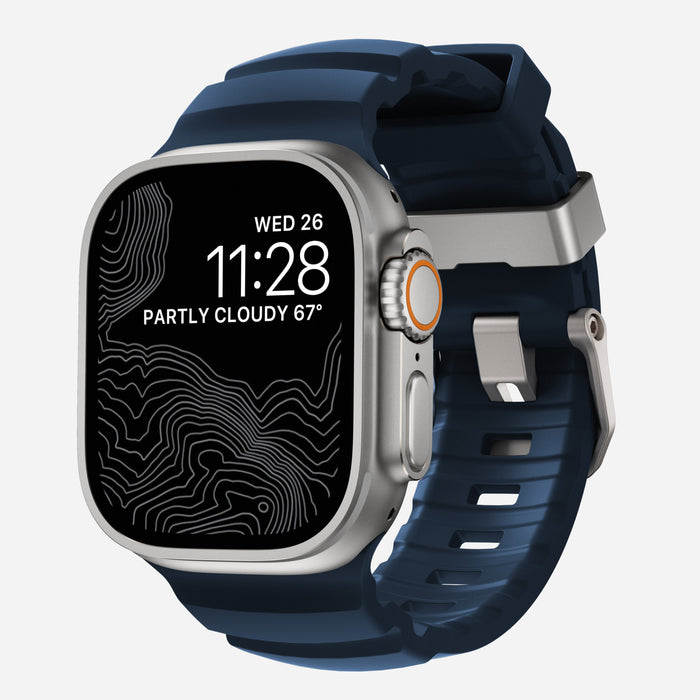 Atlantic Blue / Natural Titanium