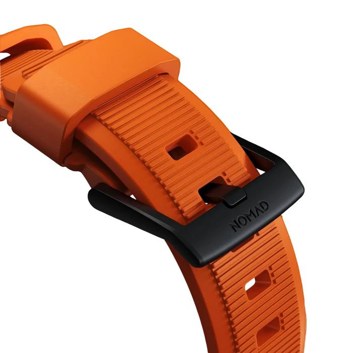 Nomad Rugged Band for Apple Watch Ultra 49mm - Ultra Orange #color_ultra-orange