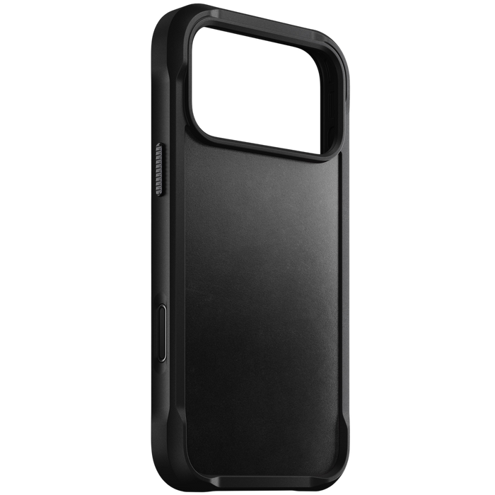 Nomad Rugged Leather Case for iPhone 17 Pro Max Horween) - Black #color_black