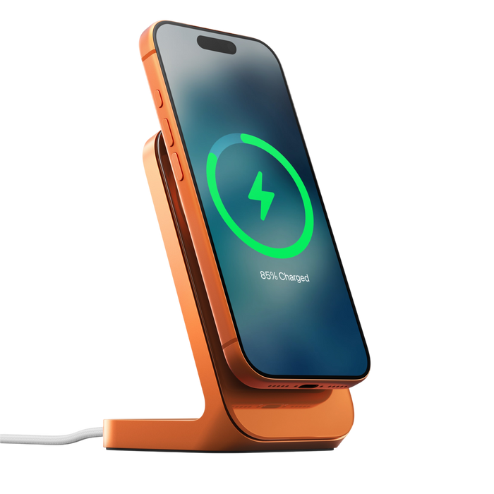 Nomad Stand One (4th Gen) Qi2.2 - Stellar Orange #color_stellar-orange
