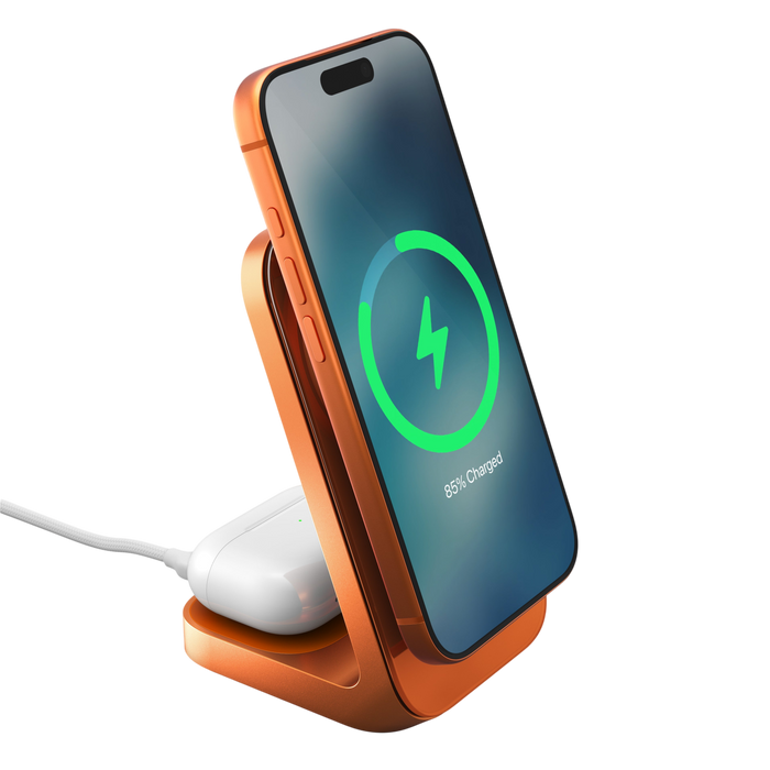 Nomad Stand One (4th Gen) Qi2.2 - Stellar Orange #color_stellar-orange