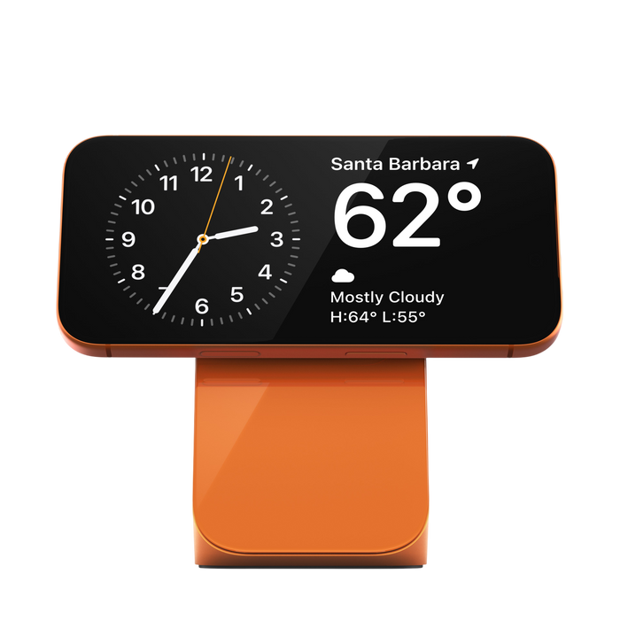 Nomad Stand One (4th Gen) Qi2.2 - Stellar Orange #color_stellar-orange