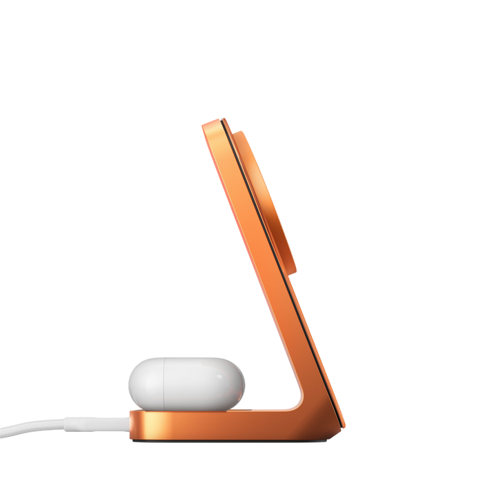 Nomad Stand One (4th Gen) Qi2.2 - Stellar Orange #color_stellar-orange
