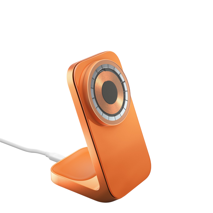 Nomad Stand One (4th Gen) Qi2.2 - Stellar Orange #color_stellar-orange