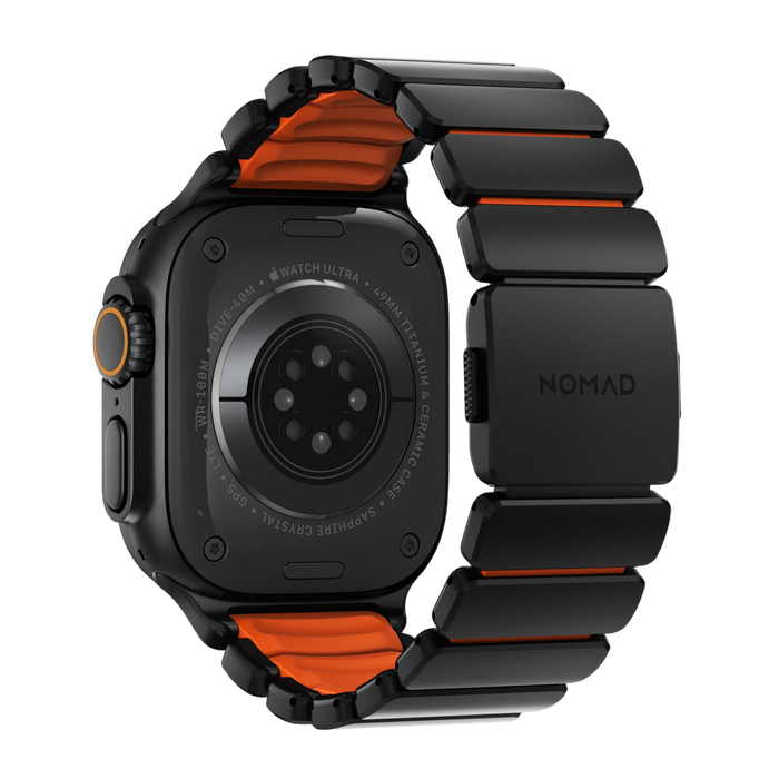 Nomad Stratos Band for Apple Watch Ultra 3 / 2 / 1 - 49mm - Orange #color_orange