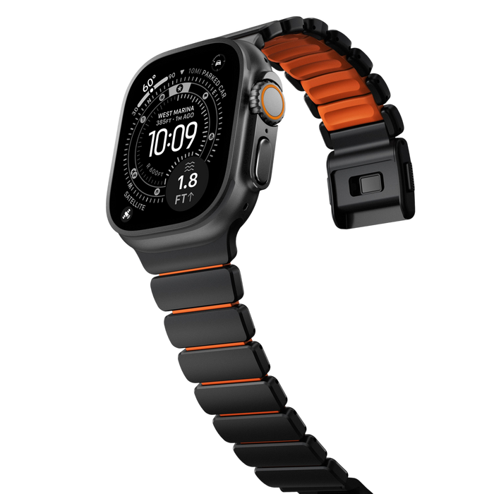 Nomad Stratos Band for Apple Watch Ultra 3 / 2 / 1 - 49mm - Orange #color_orange