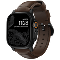 Nomad Traditional Leather Band for Apple Watch 49mm / 46mm / 45mm - Black Hardware #hardware_black-hardware