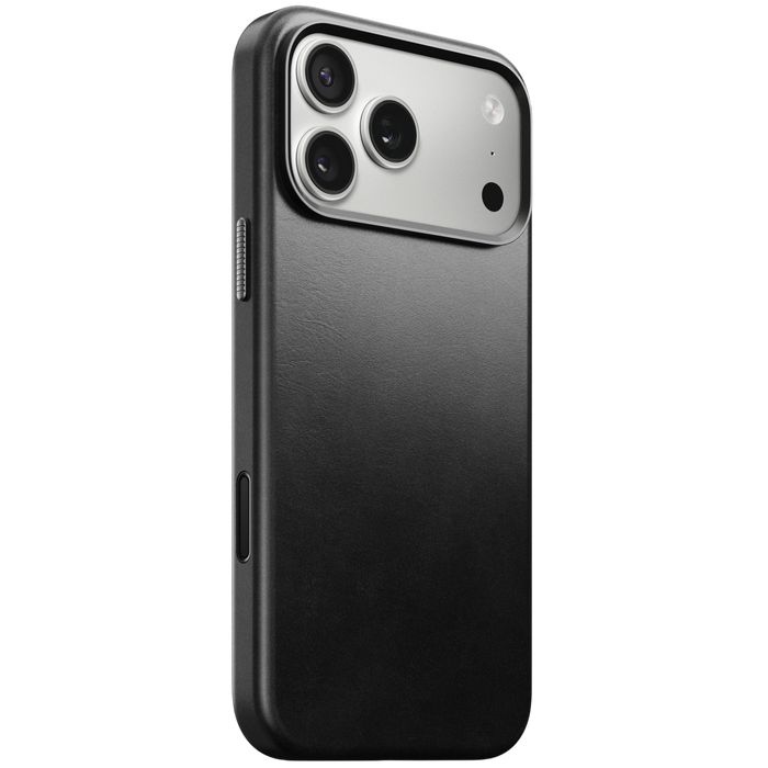 Nomad Traditional Leather Case for iPhone 17 Pro Max (Horween Leather) - Black #color_black