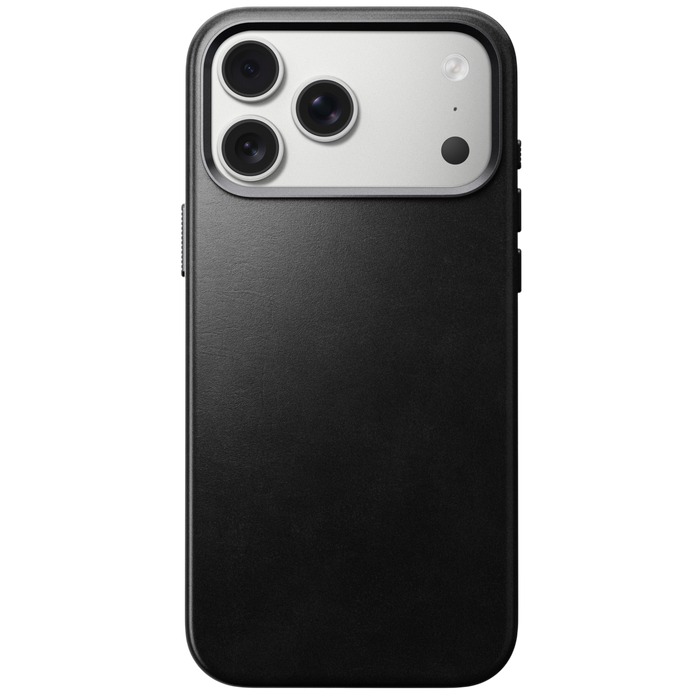 Nomad Traditional Leather Case for iPhone 17 Pro Max (Horween Leather) - Black #color_black