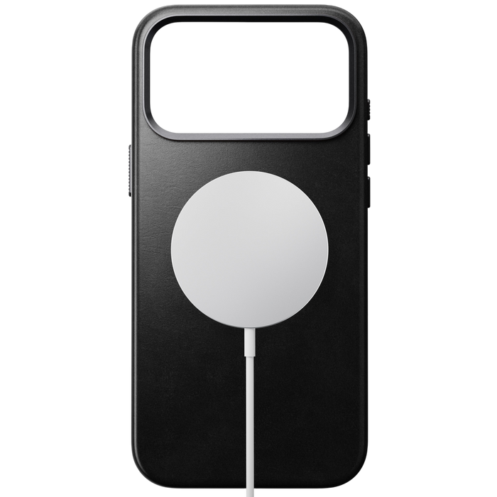 Nomad Traditional Leather Case for iPhone 17 Pro Max (Horween Leather) - Black #color_black
