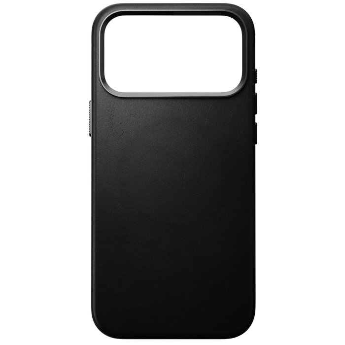 Nomad Traditional Leather Case for iPhone 17 Pro Max (Nomad Leather) - Black #color_black