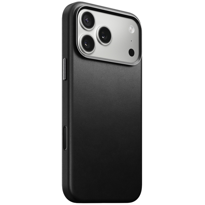 Nomad Traditional Leather Case for iPhone 17 Pro (Nomad Leather) - Black #color_black