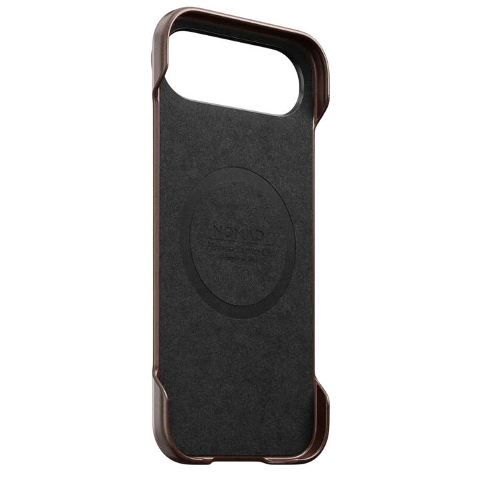 Nomad Traditional Leather Case for iPhone Air (Horween Leather) - Rustic Brown #color_rustic-brown