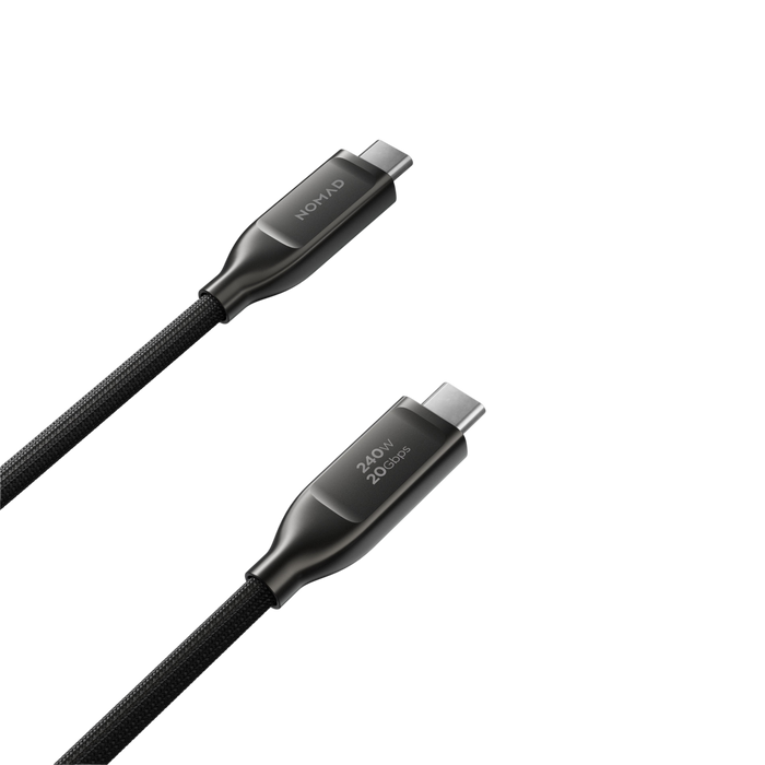 Nomad USB4 USB-C Cable Kevlar - Carbide - 1.0M