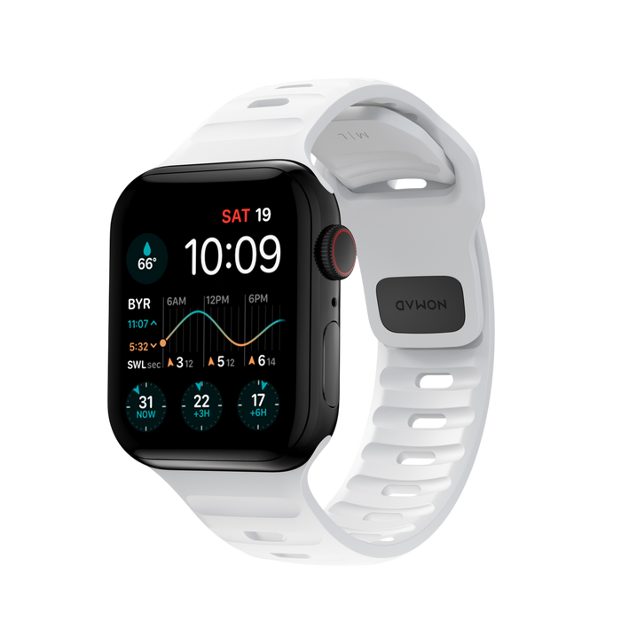 Nomad Waterproof Sport Band for Apple Watch 42mm / 41mm / 40mm - White #color_white