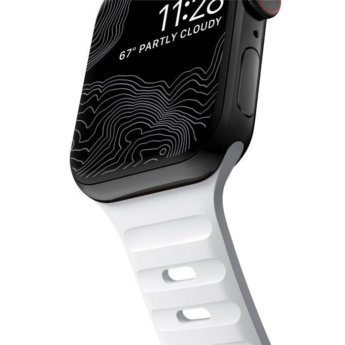 Nomad Waterproof Sport Band for Apple Watch 42mm / 41mm / 40mm - White #color_white