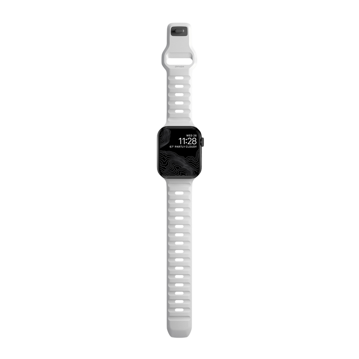 Nomad Waterproof Sport Band for Apple Watch 42mm / 41mm / 40mm - White #color_white