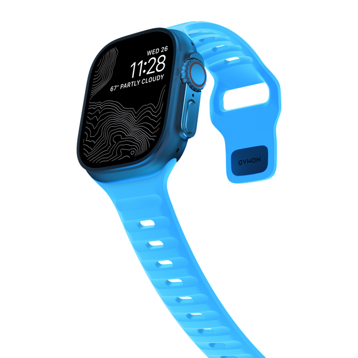 Nomad Waterproof Sport Band for Apple Watch 49mm / 46mm / 45mm - White #color_white