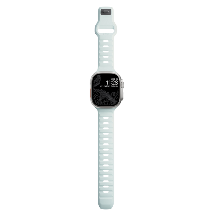 Nomad Waterproof Sport Band for Apple Watch 49mm / 46mm / 45mm - White #color_white