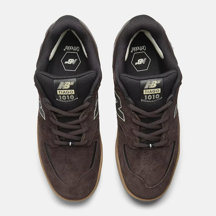 New Balance Numeric 1010 Tiago Lemos Brown/Gum Shoes (NM1010BN)