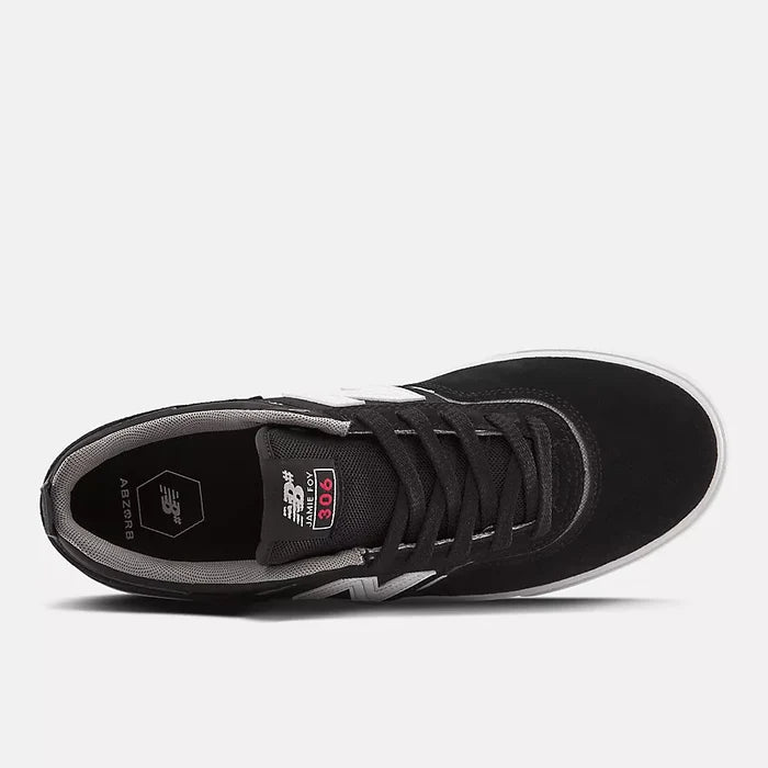 New Balance Numeric 306 Jamie Foy Black/White Shoes (NM306BMS)