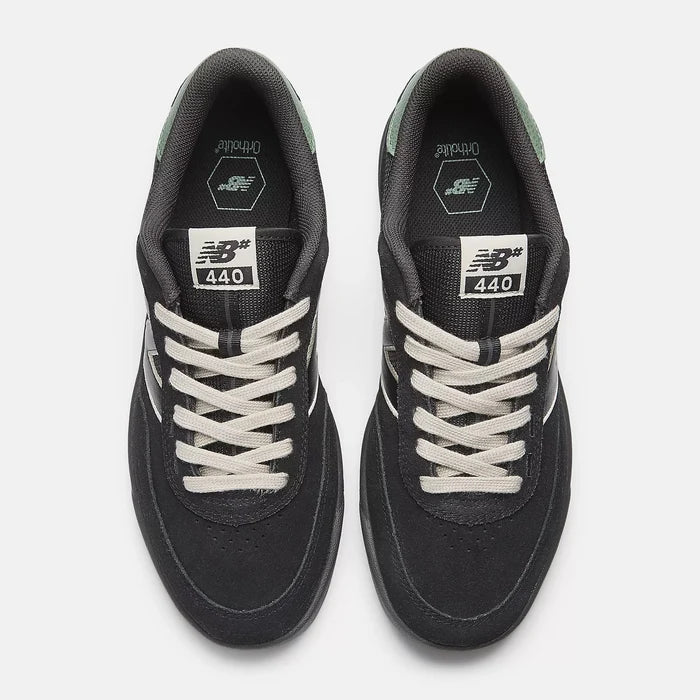 New Balance Numeric 440 V2 Black/White Shoes (NM440BG2)