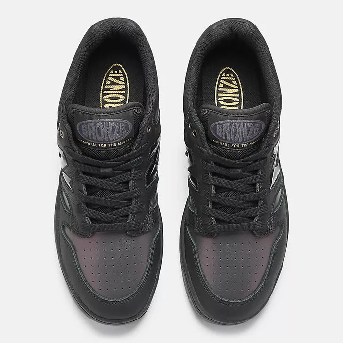 New Balance Numeric 480 Bronze56k Black Shoes (NM480BFK)
