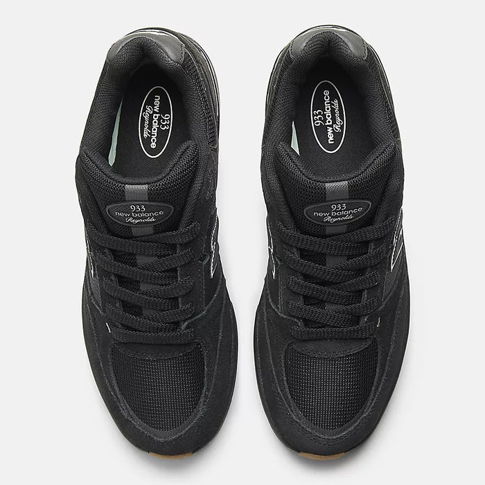 New Balance Numeric 933 Andrew Reynolds Black Black Shoes