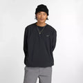 New Balance Numeric Black Woven Crewneck Sweatshirt