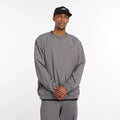 New Balance Numeric Castlerock Woven Crewneck Sweatshirt