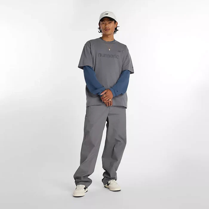 New Balance Numeric Cotton Jersey Castlerock S/s Shirt