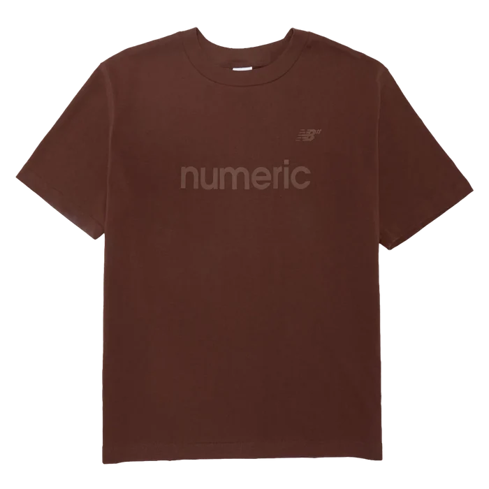 New Balance Numeric Cotton Jersey Rich Oak S/s Shirt