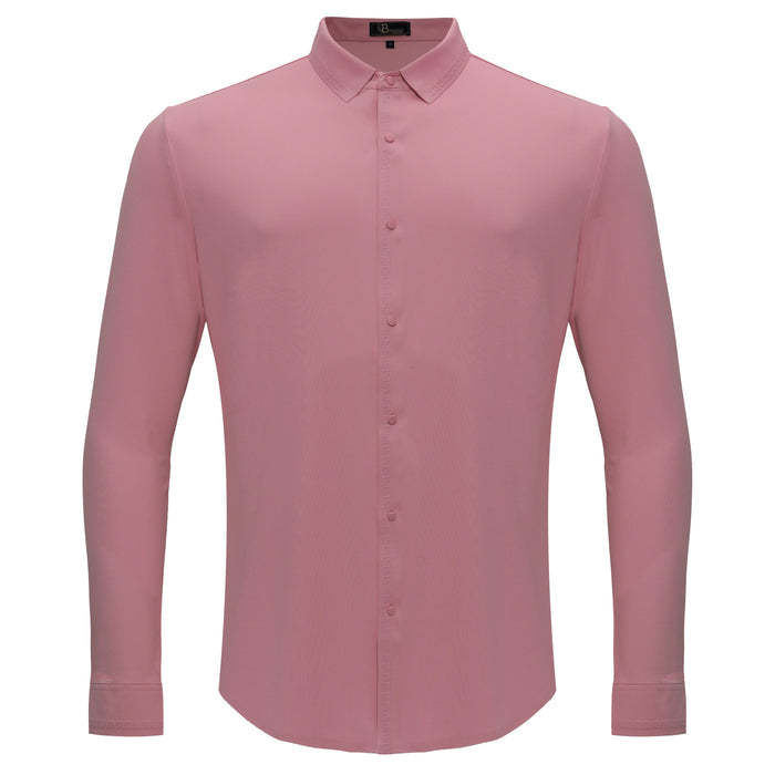Olympic Victory Button-Up Shirt DUSTY PINK - Dudes Boutique
