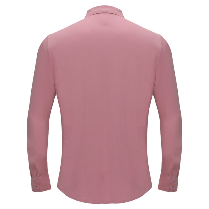 Olympic Victory Button-Up Shirt DUSTY PINK - Dudes Boutique