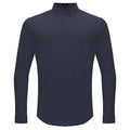Olympic Victory Button-Up Shirt GREY BLUE - Dudes Boutique