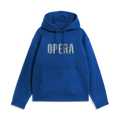 Opera 3D Royal Blue Hooded Sweatshirt