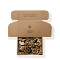 Open Flamingo Estate Box Containing Organic Artisanal Mushrooms