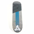 Palace Benny Fairfax "B" Lines Grey Blue 8.1 Skateboard Deck