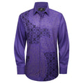 Patterned Prestige PURPLE - Dudes Boutique