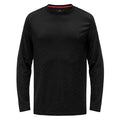 PERFECT TIMING LS T-SHIRT - CENTURY PENTHOUSE BLACK