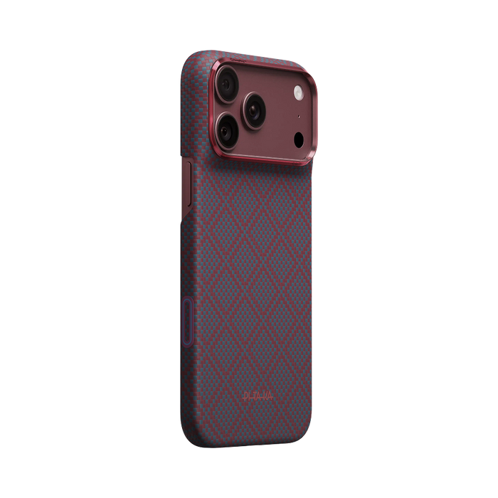#Blue's Red_pitaka-argyle-edge-case-for-iphone-18-pro-max