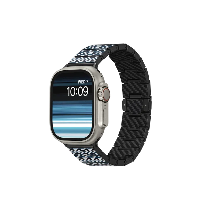 Pitaka Dreamland Chroma Carbon Watch Band for Apple Watch  49mm / 46mm / 45mm - Mosaic