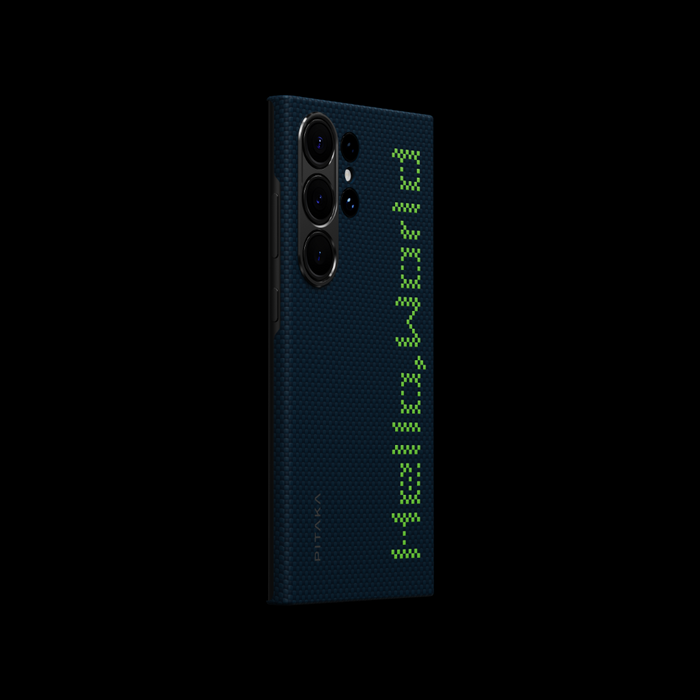 Pitaka Hello World Luminous Case for iPhone 16 Pro Max