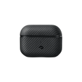 Pitaka MagEZ Case For AirPods Pro 2 - Black/Grey Twill