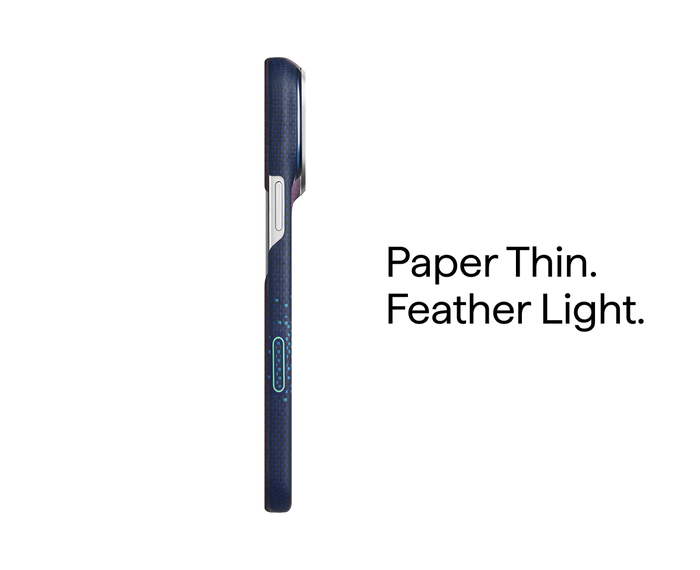 PITAKA Milky Way Galaxy 2.0 Edge Case Nearfield Blue - detail