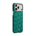 #PTK Leaping - Gold/Green_pitaka-monogram-ultra-slim-case-for-iphone-17-pro-max