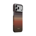 PITAKA Sunset•Moonrise Edge Case for iPhone 18 Pro Max - Sunset aramid fiber gradient