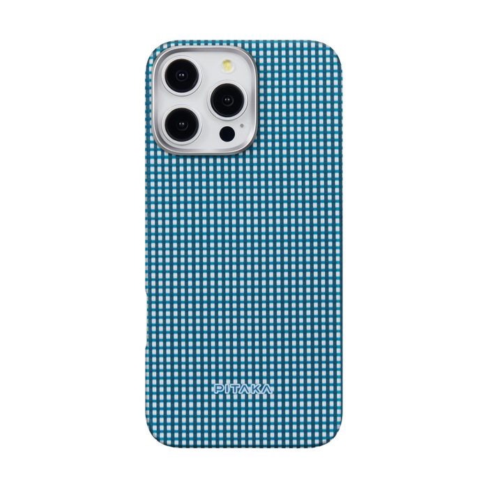 Pitaka Ultra-Slim Case for iPhone 16 Pro Max Ocean Blue