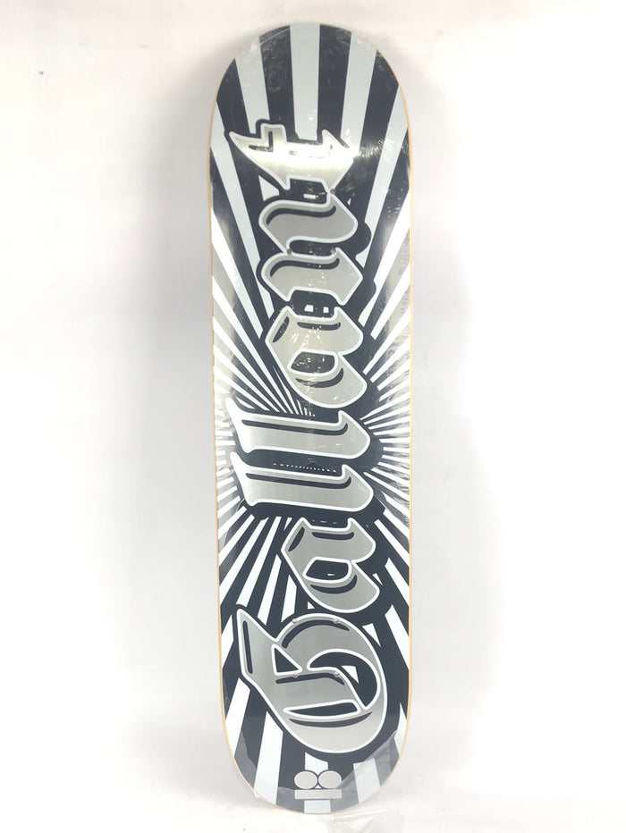 Plan B Ryan gallant Stripes Black/White 7.6'' Skateboard Deck 2000's