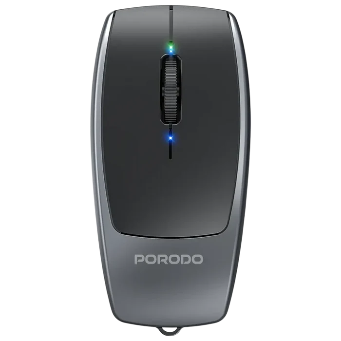 Porodo 1600DPI Wireless Mouse with Card Reader
